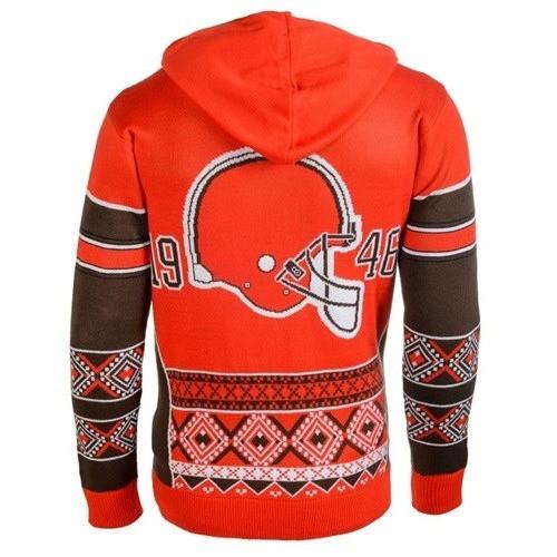 Cleveland Browns Big Logo Hooded Sweatshirt