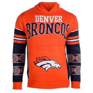 Denver Broncos Big Logo Hooded Sweater
