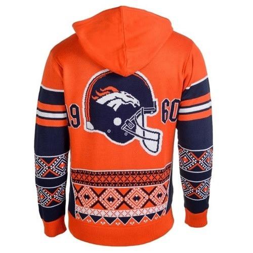 Denver Broncos Big Logo Hooded Sweatshirt