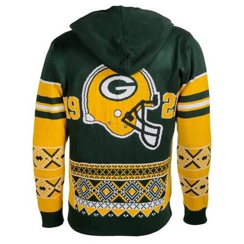 Green Bay Packers Big Logo Hooded Sweatshirt