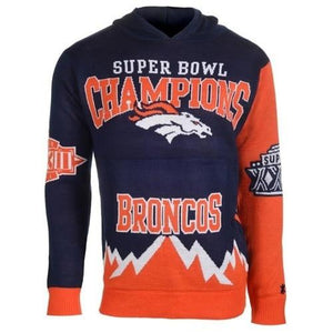 Denver Broncos Super Bowl Commemorative Acrylic Hoody