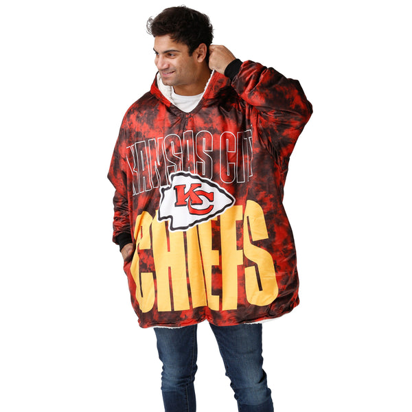 Kansas City Chiefs NFL Bold Logo Camo Hoodeez