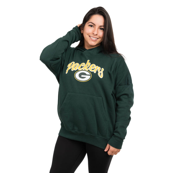 Nfl Oversized Packers Applique Hoodie