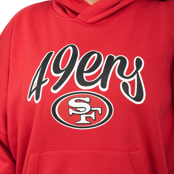 49ers Hoodie Size L Womens West N Division San Francisco NFL