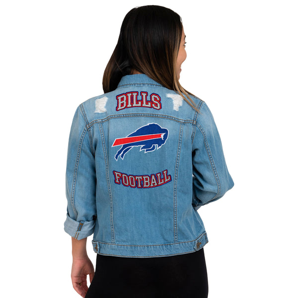 Buffalo Bills Logo NFL Design 4 Leather Jacket For Men And Women