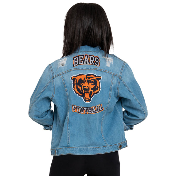 Chicago Bears Jean Jacket Cheap Sale, SAVE 37% 