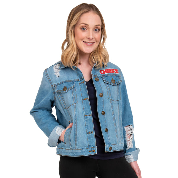 Kansas City Chiefs NFL Womens Denim Days Jacket