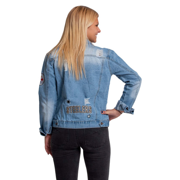 Pittsburgh Steelers Denim Jacket – SportsDexter