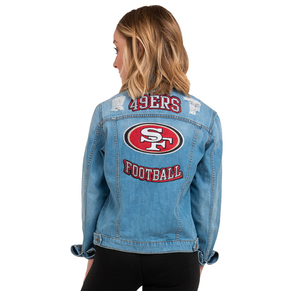 Philadelphia Eagles NFL Womens Denim Days Jacket