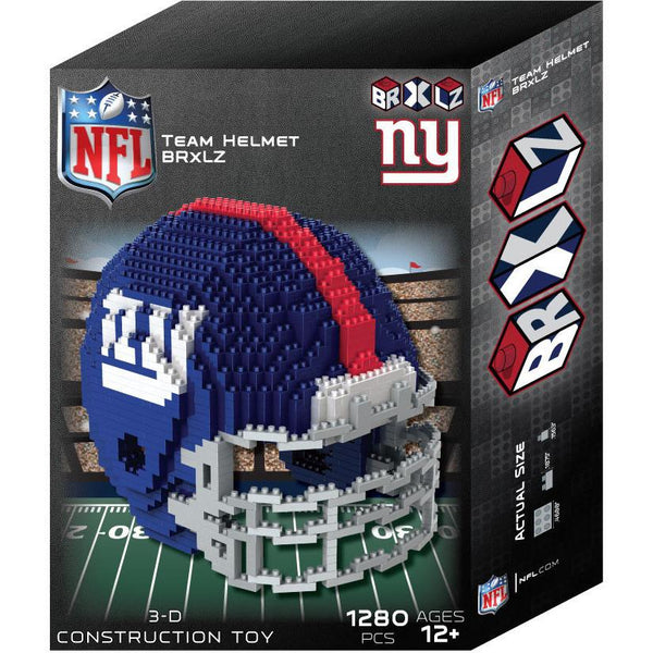 New York Giants BRXLZ Team Logo and Player Puzzle Set – Patch Collection