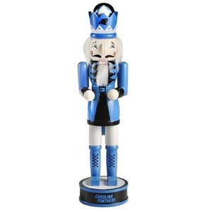 Carolina Panthers NFL 14" Holiday Nutcracker