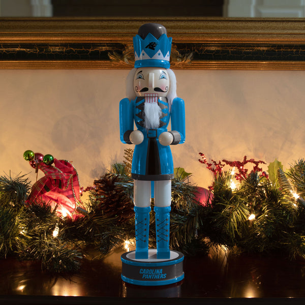 Carolina Panthers NFL Holiday Nutcracker