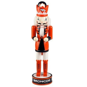 Denver Broncos NFL 14" Holiday Nutcracker
