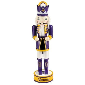 Minnesota Vikings NFL 14" Holiday Nutcracker