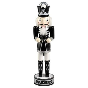 Oakland Raiders NFL 14" Holiday Nutcracker