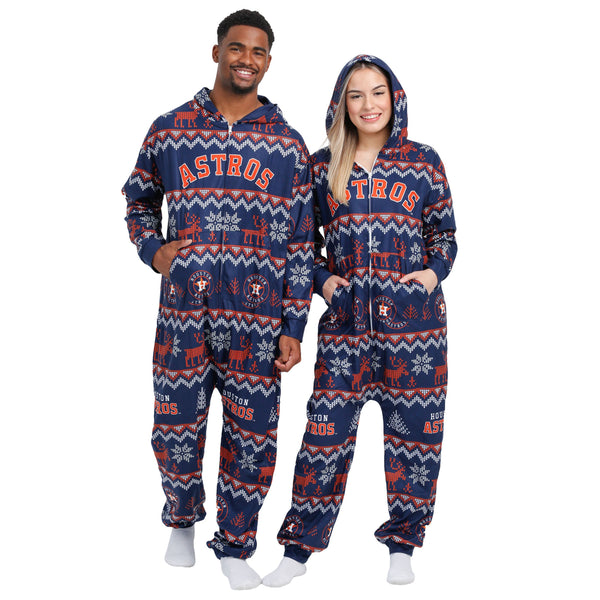 New York Yankees MLB Ugly Pattern One Piece Pajamas