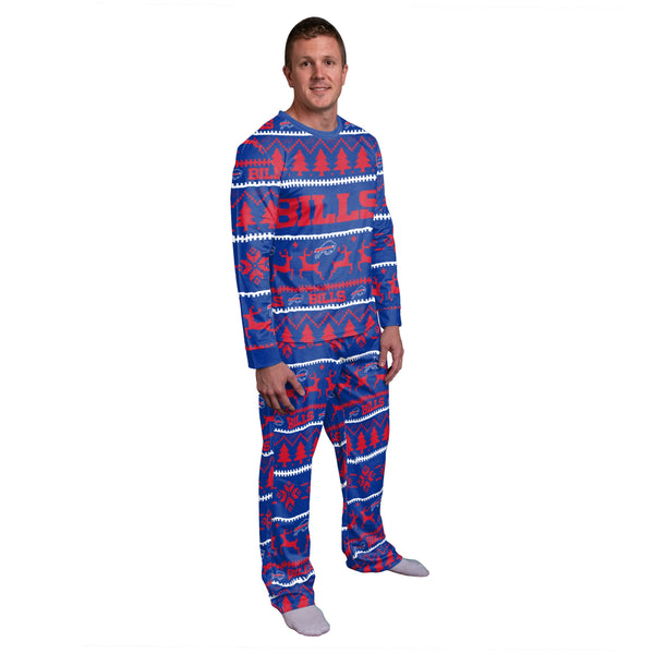 : Littlearth Unisex-Adult NFL Buffalo Bills Pet PJs