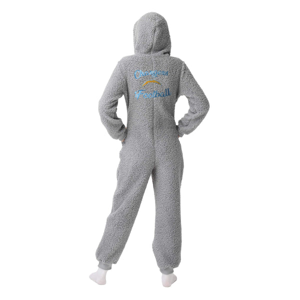 Buffalo Bills NFL Womens Sherpa One Piece Pajamas