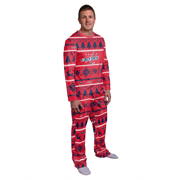 FOCO Tennessee Titans NFL Plaid One Piece Pajamas - XL