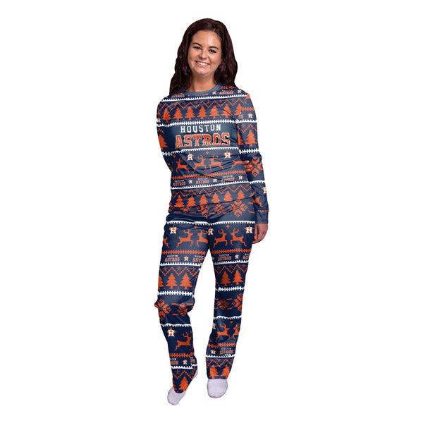 Houston Astros Infant Family Holiday Pajamas