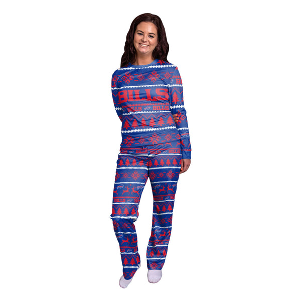 Buffalo Bills Youth Family Holiday Pajamas