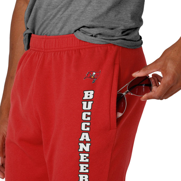 Tampa Bay Buccaneers Sweatpants Small Red Mens NFL Team Apparel Football  Logo