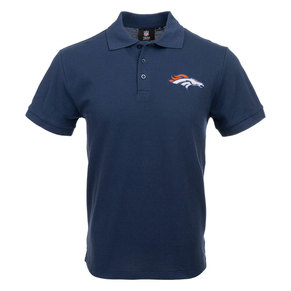 NFL, Shirts, Nfl Denver Broncos Men Blue M Cotton Polo Shirt