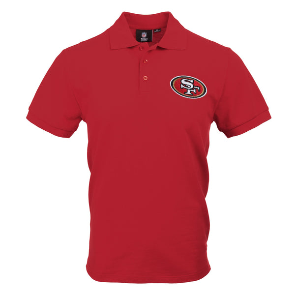 San Francisco 49ers Men Casual Shirts Button Down Short Sleeve