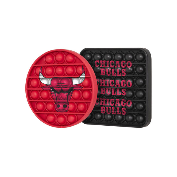 Chicago Cubs MLB 2 Pack Ball & Square Push-Itz Fidget