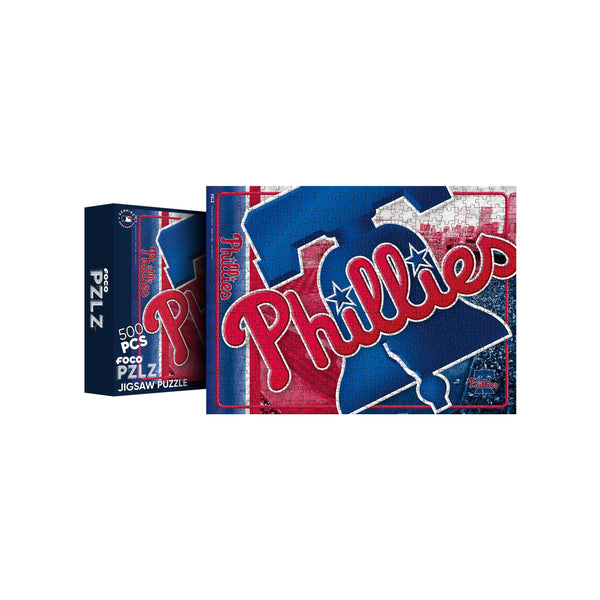 Officially Licensed MLB Philadelphia Phillies Retro 500-Piece Puzzle