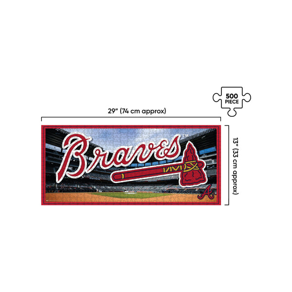 Baseball 'Atlanta Braves' 3D Wood Jigsaw Puzzle — Winston Puzzles