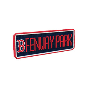 Boston Red Sox MLB BRXLZ Stadium Street Sign
