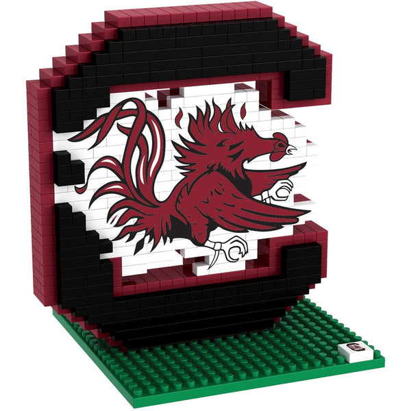 South Carolina Gamecocks NCAA 3D Brxlz Helmet Puzzle Building Blocks S