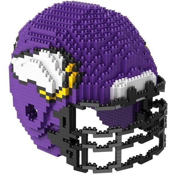 Minnesota Vikings NFL 3D BRXLZ Construction Toy Blocks Set - Helmet, 1366  pieces,  price tracker / tracking,  price history charts,   price watches,  price drop alerts