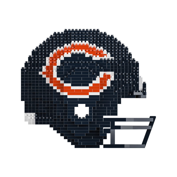 Chicago Bears 3D Helmet BRXLZ Puzzle