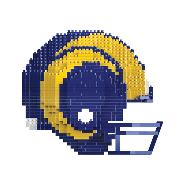 NFL Los Angeles Chargers Helmet Shaped BRXLZ 3-D Puzzle 1528