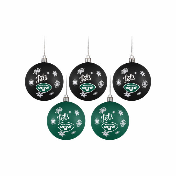 New York Jets Merry Christmas Circle Ornament