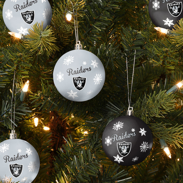 NFL Las Vegas Raiders Personalized Photo Ornament - 2 Sided Matte
