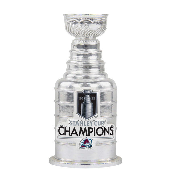 Colorado Avalanche NHL 2022 Stanley Cup Champions Bernie Mascot Bobble