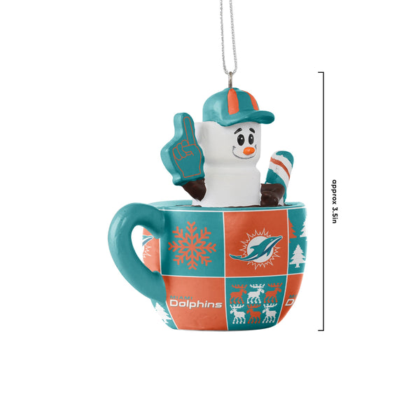 Miami Dolphins Smores Ornament