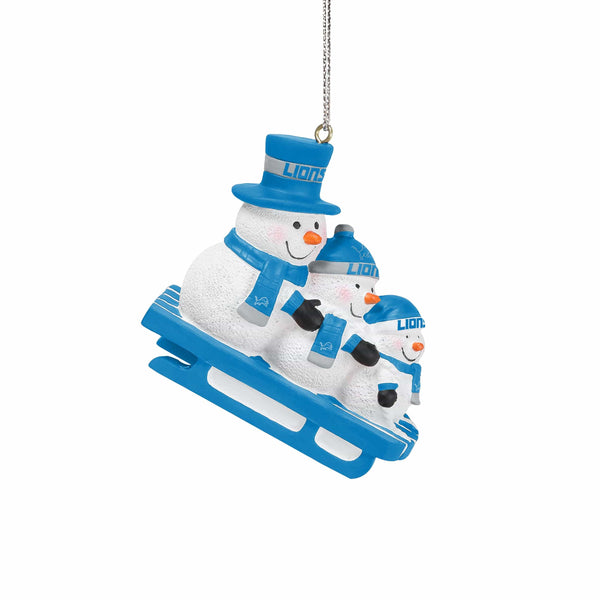 Detroit Lions Snowball Ornament