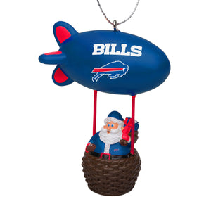 Buffalo Bills NFL Santa Blimp Ornament (PREORDER - SHIPS LATE NOVEMBER)