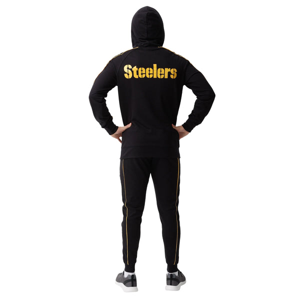 Exquisite fashion Football-NFL Pittsburgh Steelers Men's Jogging Tracksuit  Sports Hooded Sweatshirt Sweatpant