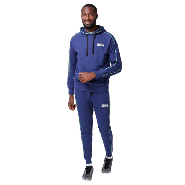 Seattle Seahawks Men's Tracksuit Sport Suit Hoodie Sweatsuit Jogger  Pants Set