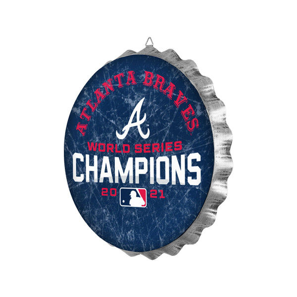 Atlanta Braves Champions With Signature World Series Champions Custom Name  Cap - K171121 - USALast