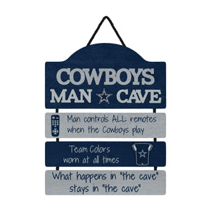 Dallas Cowboys NFL Mancave Sign