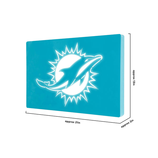 Miami Dolphins NFL Metal Tacker Wall Sign