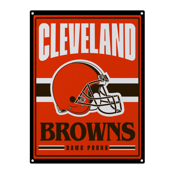 Cleveland Browns vintage football poster