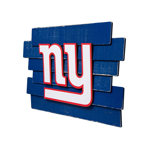 New York Giants NFL Wooden Bottle Cap Opener Sign