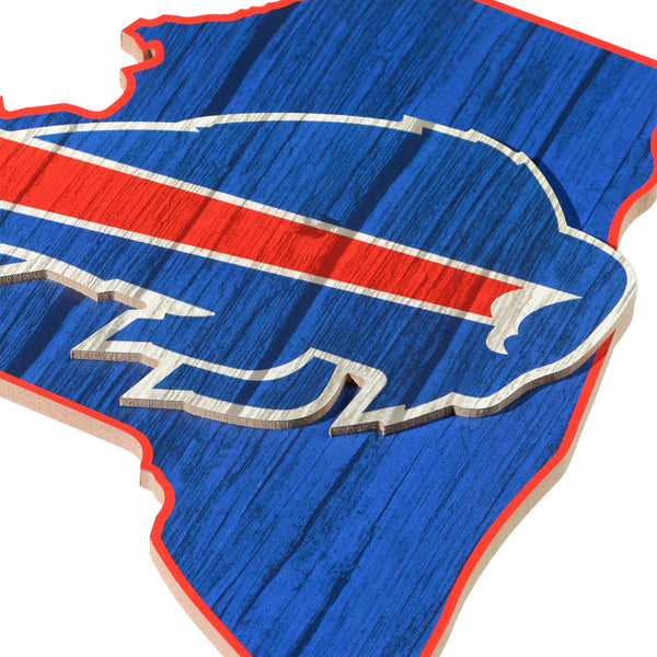 Bills Team Logo State Sign